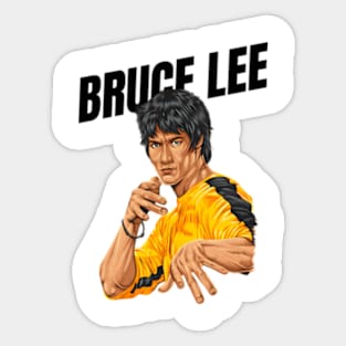 Be Water Lee Legend Bruce Movie Jeet Kune Do Sticker